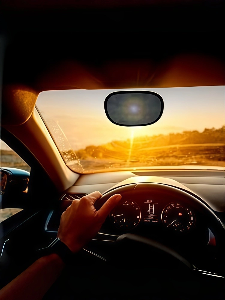 ECONOUR windshield heat shield and UVProtection