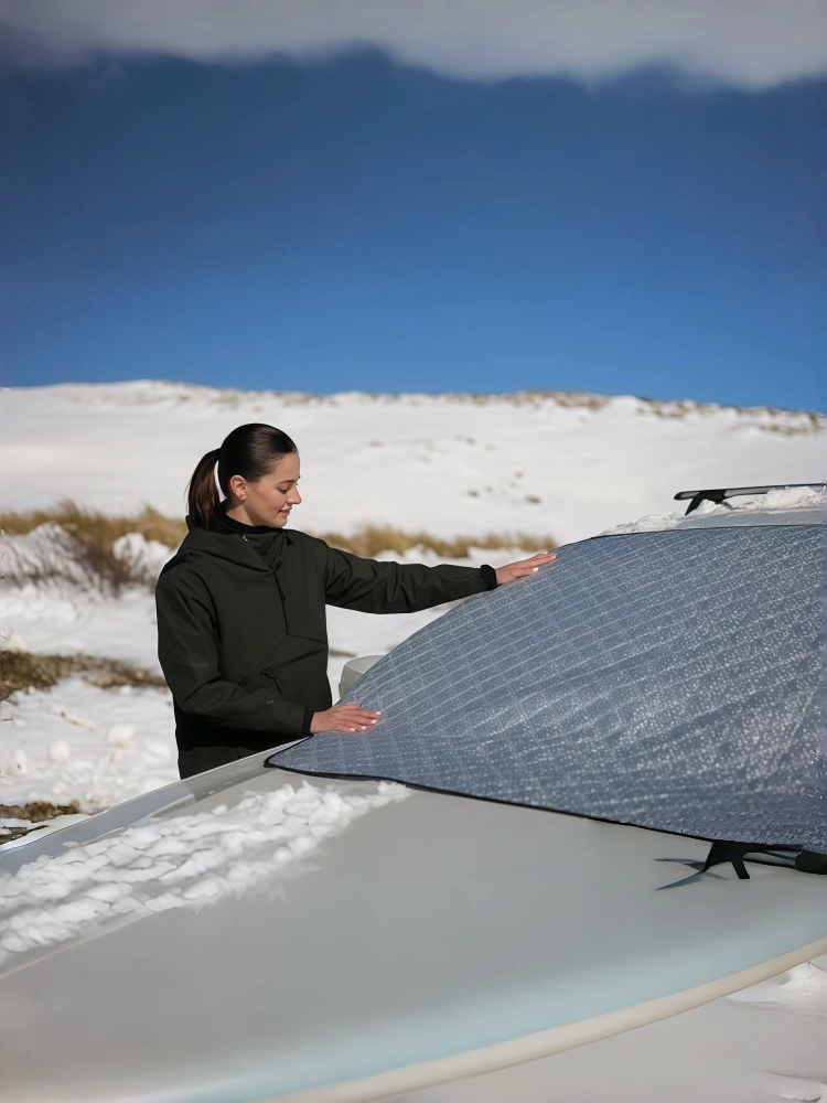 ECONOUR windshield heat shield and UVProtection