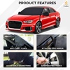 EcoNour Windshield Cover for Ice and Snow | Windshield Snow Cover with Side Mirror Cover & Wiper Protection | Oxford Fabric Winter Cover for Pickup Trucks, SUV & Mini Van | X-Large (74″x43″)(Snow cover with side mirror)