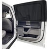 EcoNour Car Front Side Window Sun Shades Compatible for Toyota Tacoma | 2 Pack Breathable Super Stretchy Mesh Sun Shade | Heat Block UV Protection Car Window Screen Covers | Mosquito Net Curtains(Fit for Ford F-250 2017–2022)