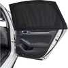 EcoNour Car Front Side Window Sun Shades Compatible for Toyota Tacoma | 2 Pack Breathable Super Stretchy Mesh Sun Shade | Heat Block UV Protection Car Window Screen Covers | Mosquito Net Curtains(Fit for Honda Civic 2022–2026)
