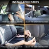 EcoNour Car Side Window Sun Shade 15″x17″ + EcoNour Car Back Seat Protector for Kids (2 Pack) | Car Shades for Side Windows | Waterproof Seat Back Protector with Storage Organizers