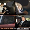 EcoNour Truck Windshield Sun Shade & Sun Block | Sun Shade for Windshield + Window Shades for Side Windows (Pack of 2)