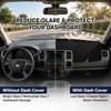 EcoNour Dash Cover for 2011-2014 Hyundai Sonata, Sunshade UV Protection(Fit for Chevy Tahoe 2007-2014)