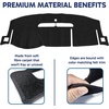 EcoNour Dash Cover for 2011-2014 Hyundai Sonata, Sunshade UV Protection(Fit for Chevy Tahoe 2007-2014)