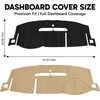 EcoNour Dash Cover for 2011-2014 Hyundai Sonata, Sunshade UV Protection(Fit for Chevy Tahoe 2007-2014)