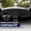 EcoNour Dash Cover for 2011-2014 Hyundai Sonata, Sunshade UV Protection(Fit for Nissan Altima 2007-2011)