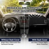 EcoNour Dash Cover for 2011-2014 Hyundai Sonata, Sunshade UV Protection(Fit for Nissan Altima 2007-2011)