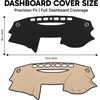 EcoNour Dash Cover for 2011-2014 Hyundai Sonata, Sunshade UV Protection(Fit for Toyota Camry 2007-2011)