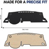EcoNour Dash Cover for 2011-2014 Hyundai Sonata, Sunshade UV Protection(Fit for Toyota Corolla 2019-2022)