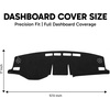 EcoNour Dash Cover for 2011-2014 Hyundai Sonata, Sunshade UV Protection(Fit forChevrolet Silverado 2007-2013)