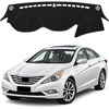 EcoNour Dash Cover for 2011-2014 Hyundai Sonata, Sunshade UV Protection(Fit for Hyundai Sonata 2011-2014)