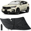 EcoNour Umbrella Foldable Windshield Sun Shade Fit for 2019-2024 2025 2026 Acura RDX Sunshade, Front Car Window Shades Sun Visor, UV Protection, Heat Blocker, Car Accessories