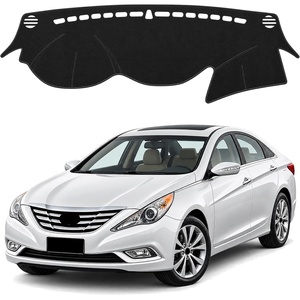 EcoNour Dash Cover for 2011-2014 Hyundai Sonata, Sunshade UV Protection(Fit for Hyundai Sonata 2011-2014)