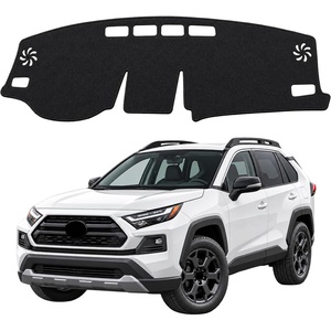 EcoNour Dash Cover for 2011-2014 Hyundai Sonata, Sunshade UV Protection(Fit for Toyota RAV4 2019-2024)