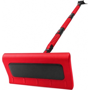 EcoNour Snow Broom – Red, 49 Inch