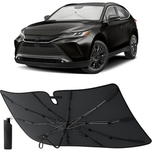 EcoNour Umbrella Foldable Windshield Sun Shade Fit for 2021-2021 2022 2023 Toyota Venza Sunshade, Front Car Window Shades Sun Visor, UV Protection, Heat Blocker, Car Accessories