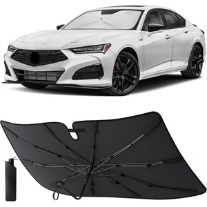 EcoNour Umbrella Foldable Windshield Sun Shade Fit for 2021-2024 2025 2026 Acura TLX Sunshade, Front Car Window Shades Sun Visor, UV Protection, Heat Blocker, Car Accessories