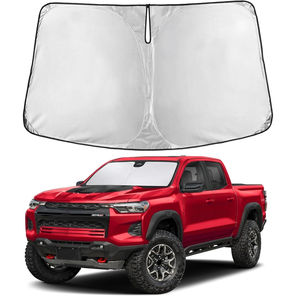 image:imageEcoNour Windshield Sunshade Compatible for Chevrolet Colorado 20152026