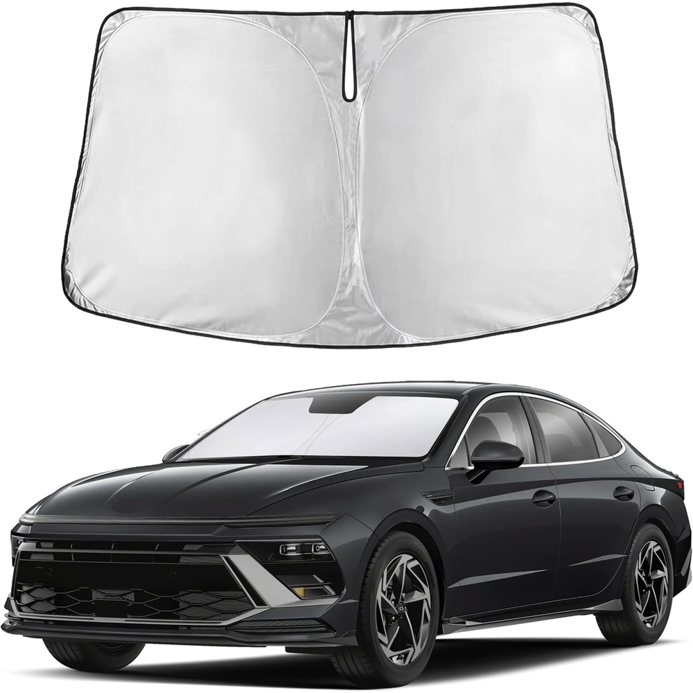 image:imageEcoNour Windshield Sunshade Compatible for Hyundai Sonata 20202025 2026