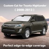 EcoNour Windshield Sunshade Compatible for Toyota Highlander 2008-2012 2013